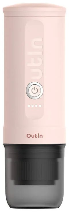 Portable coffee maker Outin Nano 7500mAh (pink) - BCRF Limited edition
