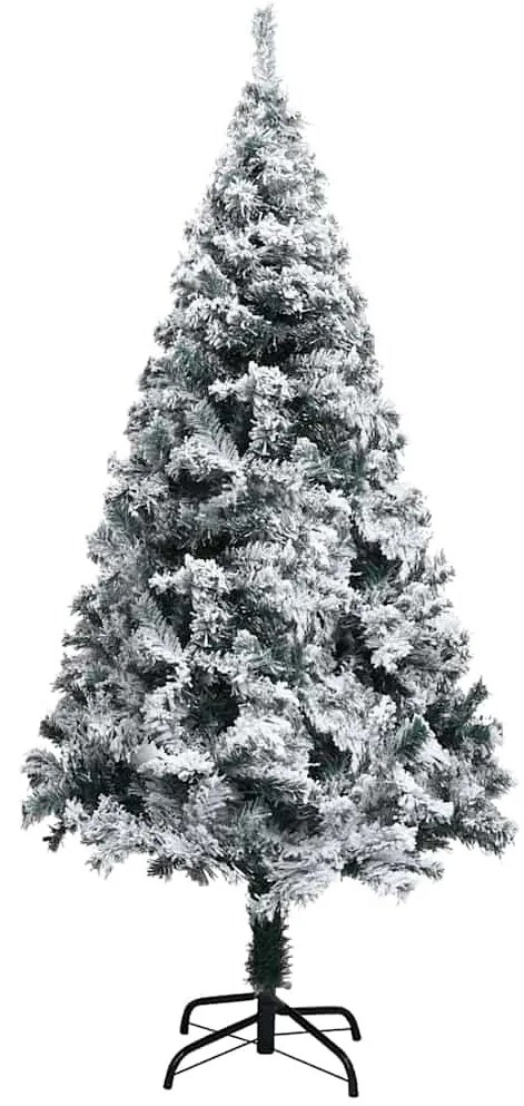 vidaXL Τεχνητό Χριστουγεννιάτικο Δέντρο με 150 LED Λευκό 150 cm