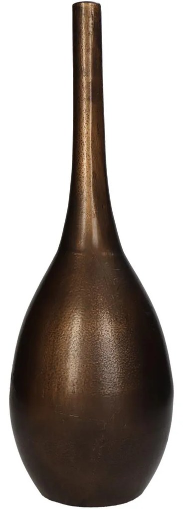 Βάζο ArteLibre Μπρονζέ Αλουμίνιο 15x15x45cm