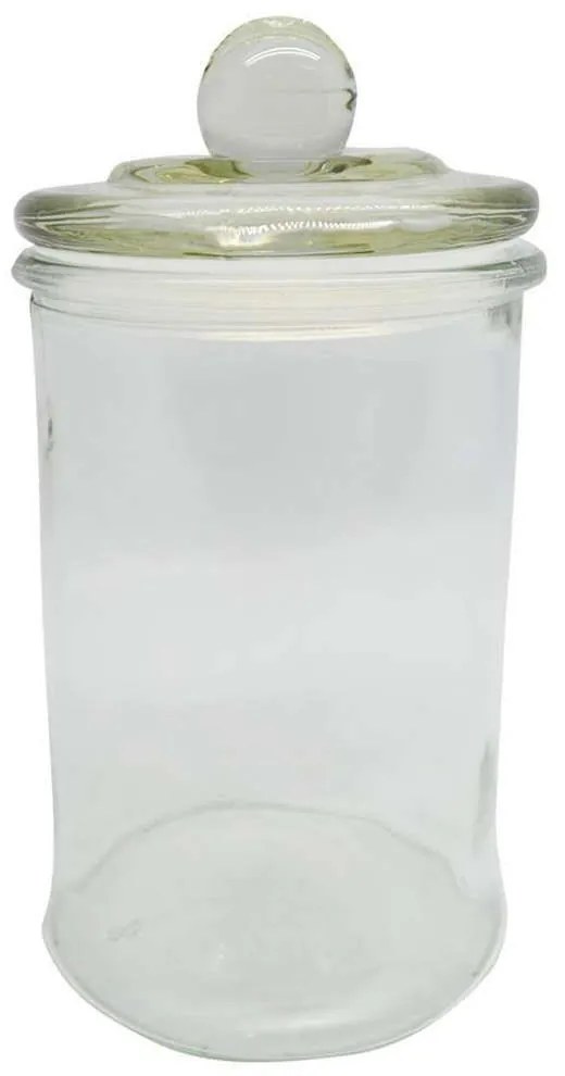 Βάζο Γυάλινο Με Καπάκι 791996 650ml Clear Ankor Glass