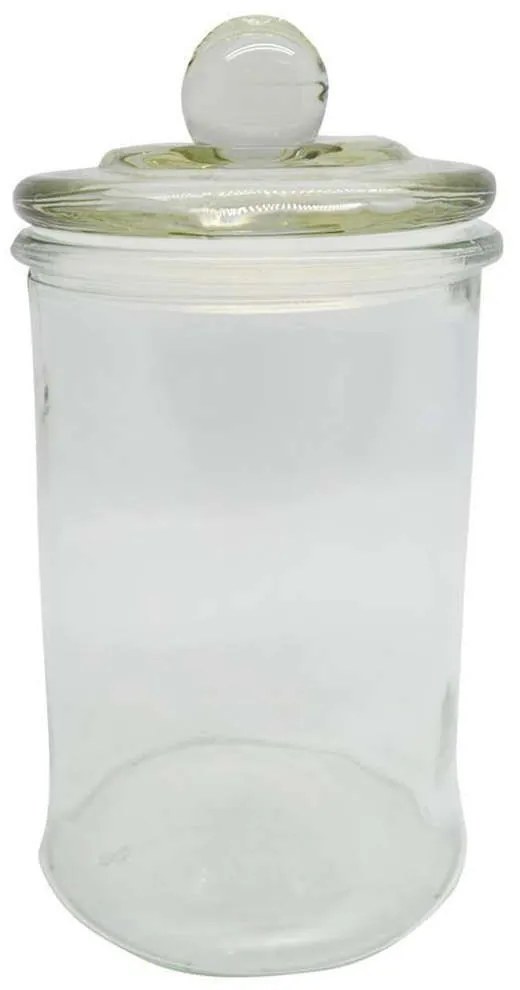 Βάζο Γυάλινο Με Καπάκι 791996 650ml Clear Ankor Γυαλί