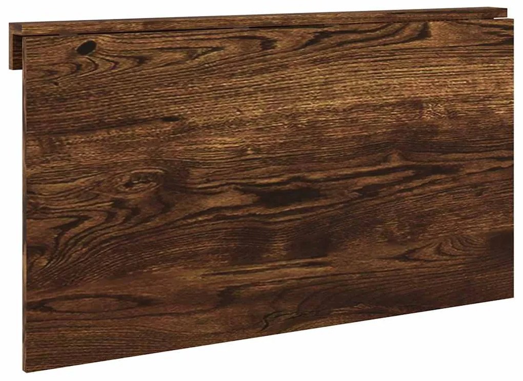 vidaXL Τραπέζι Τοίχου Πτυσσόμενο Καπν. Δρυς 100x60x56 εκ. Επεξ. Ξύλο