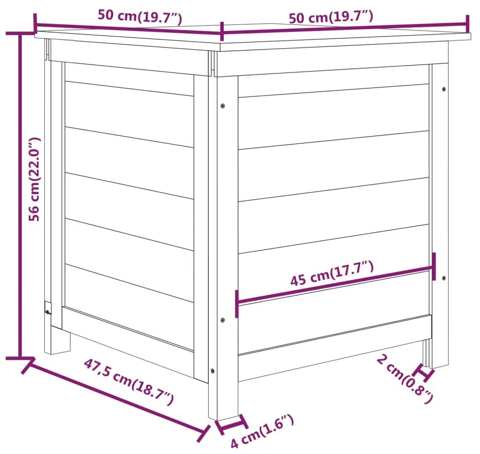 ΚΟΥΤΙ ΜΑΞΙΛΑΡΙΩΝ ΕΞ. ΧΩΡΟΥ ΚΑΦΕ 50X50X56 ΕΚ. ΜΑΣΙΦ ΞΥΛΟ ΕΛΑΤΗΣ 152165