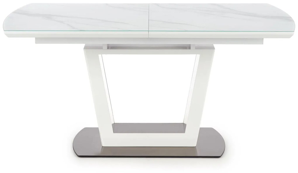 BLANCO extension table, color: white marble - white DIOMMI V-CH-BLANCO-ST