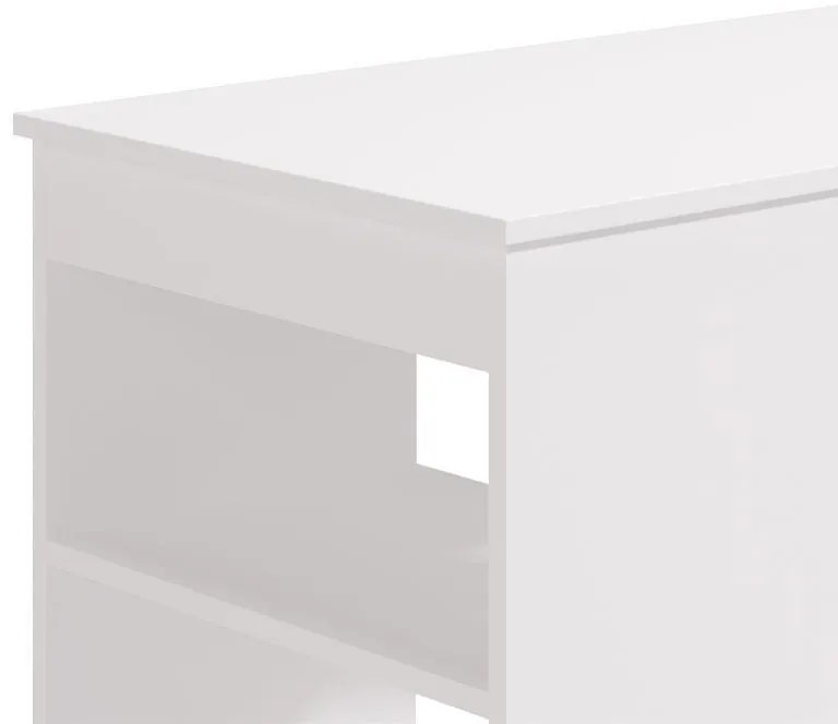 Tραπέζι Μπάρ Valence Λευκό 120x50x105 εκ. 120x50x105 εκ.
