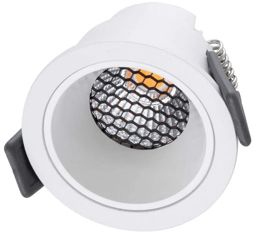 Φωτιστικό Οροφής - Σποτ Χωνευτό Pluto-S 60249 7W Led Φ6,4x4,9cm White GloboStar