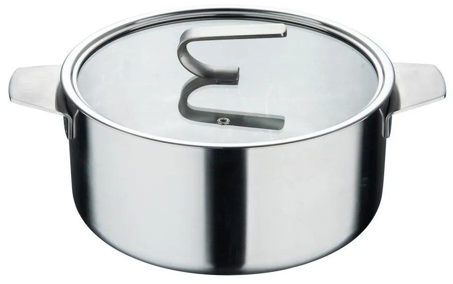 Κατσαρόλα με Καπάκι Φ20x9.5cm - 2.9lt Ανοξείδωτη 18/8 SIGMA BGMP-1665 - Bergner