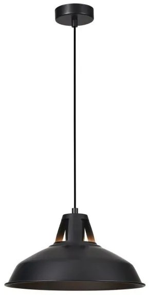 Κρεμαστό Φωτιστικό Οροφής 1xE27 Velma Viokef-4316501-Μαύρο 4316501