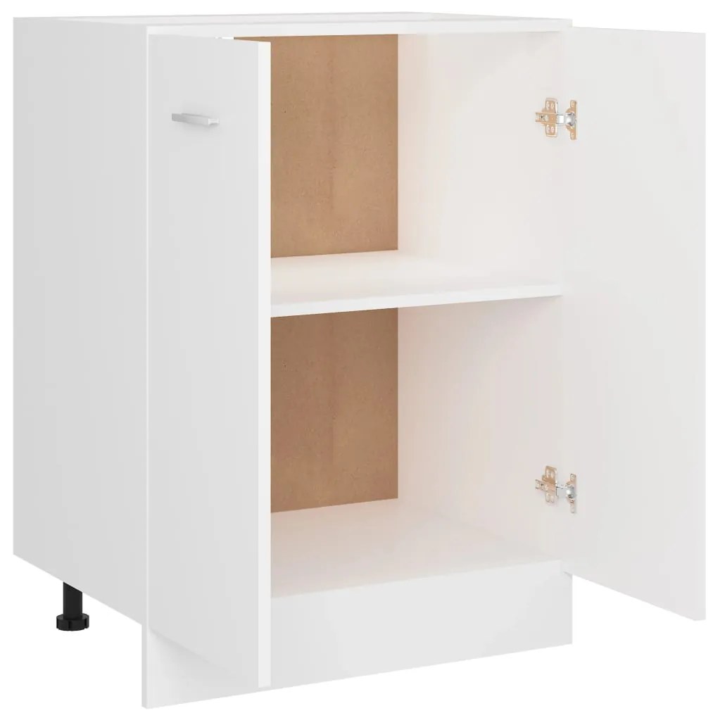 vidaXL Ντουλάπι "Lyon" Λευκό 60x46x81,5 εκ. από Τεχνητό Ξύλο