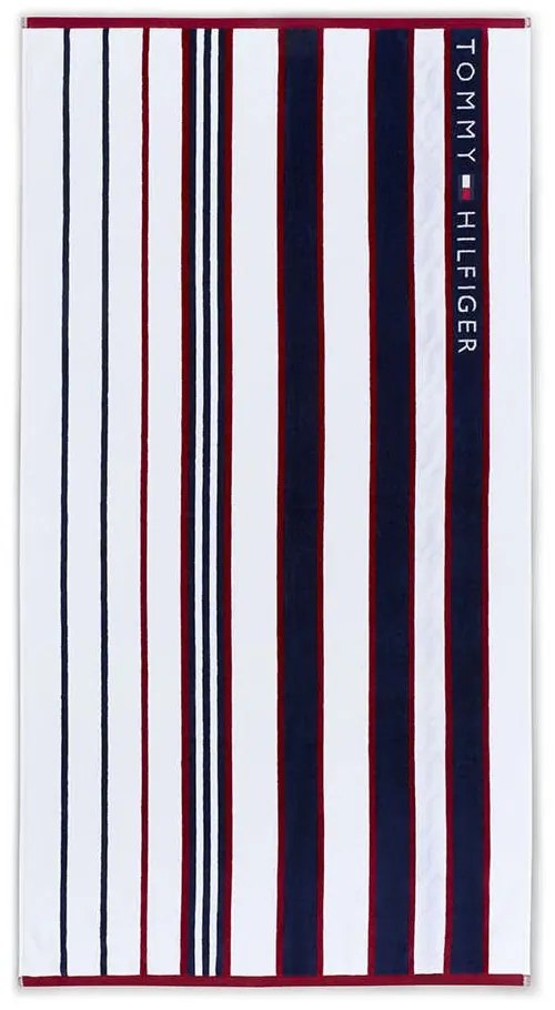 Πετσέτα Θαλάσσης Dessie Navy Tommy Hilfiger Θαλάσσης 100% Cotton