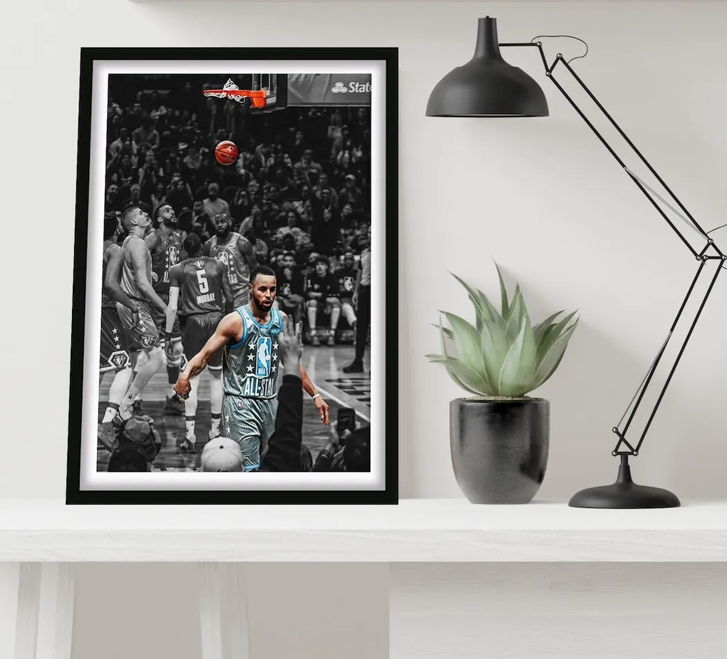 Πόστερ &amp; Κάδρο Stephen Curry All-Stars SNK219 40x50cm  Εκτύπωση Πόστερ (χωρίς κάδρο)