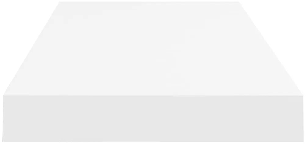 vidaXL Ράφια Τοίχου 2 τεμ. Άσπρα 60 x 23,5 x 3,8 εκ. MDF