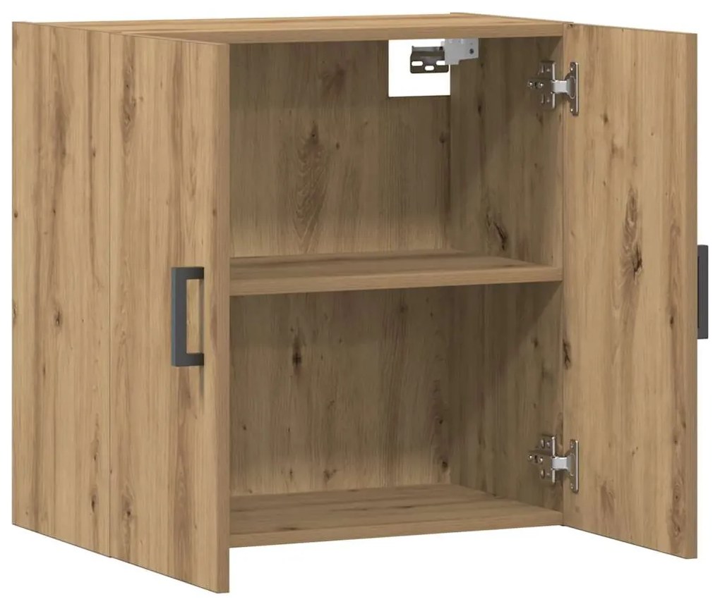 vidaXL Ντουλάπι Τοίχου Αρτισιανή Δρυς 60x31x60 εκ. Επεξεργασμένο Ξύλο