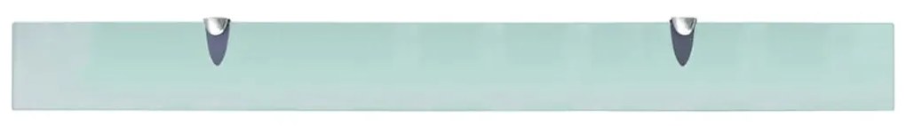 vidaXL Ράφι Τοίχου 8 χιλ. 100 x 10 εκ. Γυάλινο