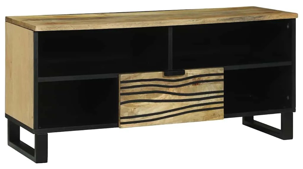 vidaXL Ντουλάπι Τηλεόρασης Καφέ 105 x 33 x 46 εκ. Μασίφ ξύλο μάνγκο