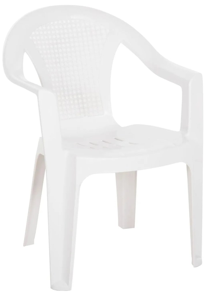 ΠΟΛΥΘΡΟΝΑ ΠΟΛΥΠΡΟΠΥΛΕΝΙΟΥ TUVANA  ΛΕΥΚΗ 57x59,5x77Υ εκ. 57x59.5x77 εκ.