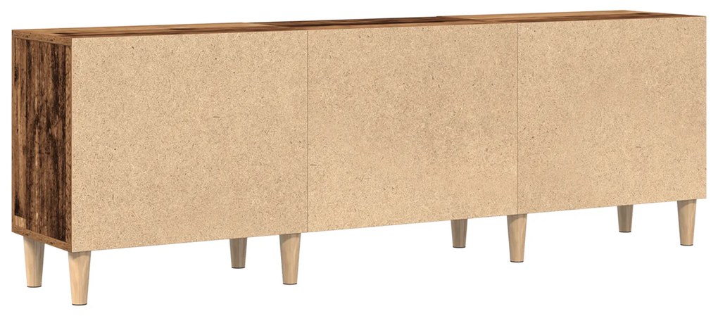 vidaXL Ντουλάπι Τηλεόρασης Παλιού Ξύλου 150x30x50 εκ Κατασκευασμένο Ξύλο