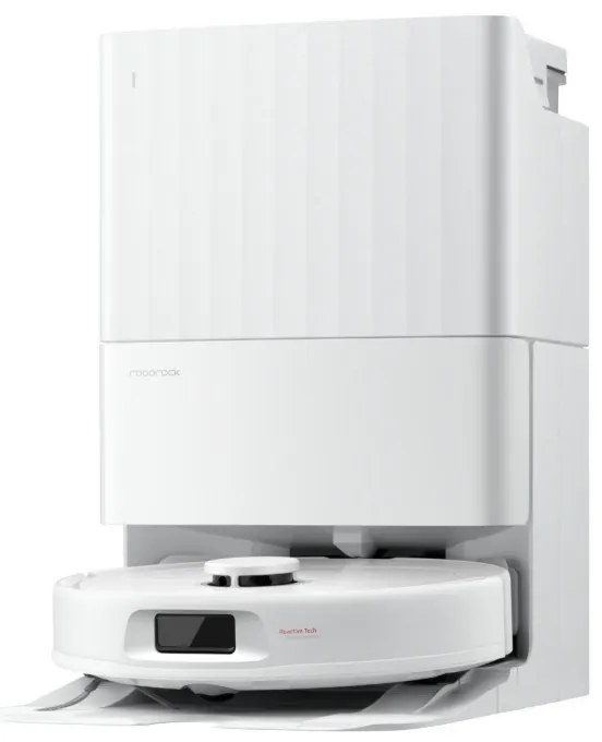 Ρομποτική σκούπα Roborock QR 598, 8000 Pa, 5200 mAh, 60W, 3D χαρτογράφηση, σταθμός φόρτισης, αυτονομία 3 ώρες, λευκό