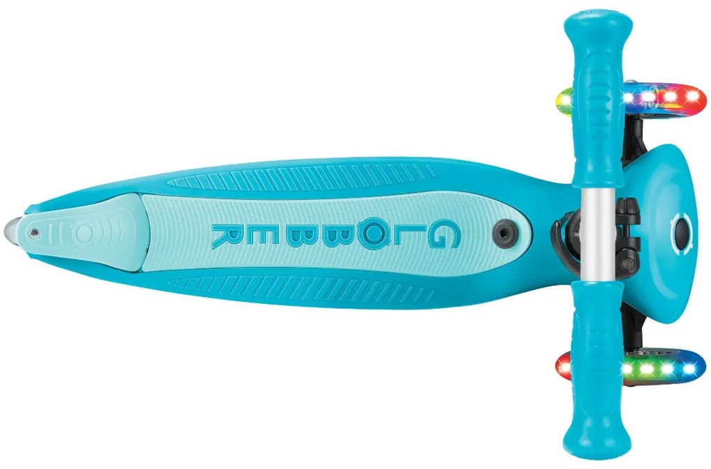 Globber Scooter Foldable Go.Up Active Lights 360 Aqua