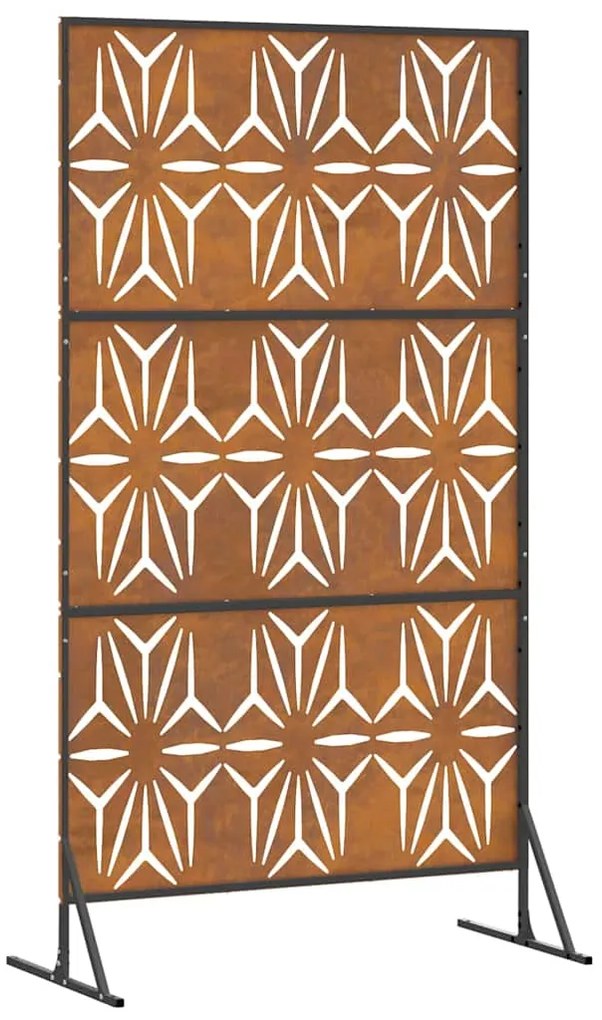 vidaXL Οθόνη Ιδιωτικότητας Γκρι 100 x 50 x 180 εκ. Ατσάλι