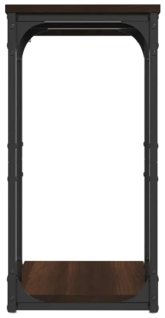 vidaXL Βοηθητικό Τραπέζι Καφέ Δρυς 40 x 30 x 60 εκ. Επεξεργασμένο Ξύλο