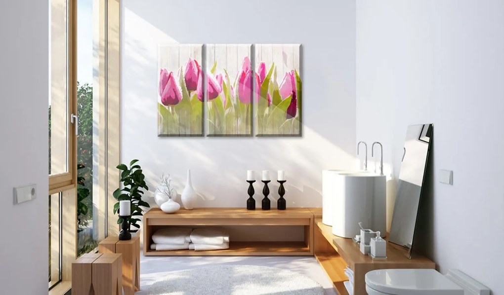 Πίνακας - Spring bouquet of tulips 120x80