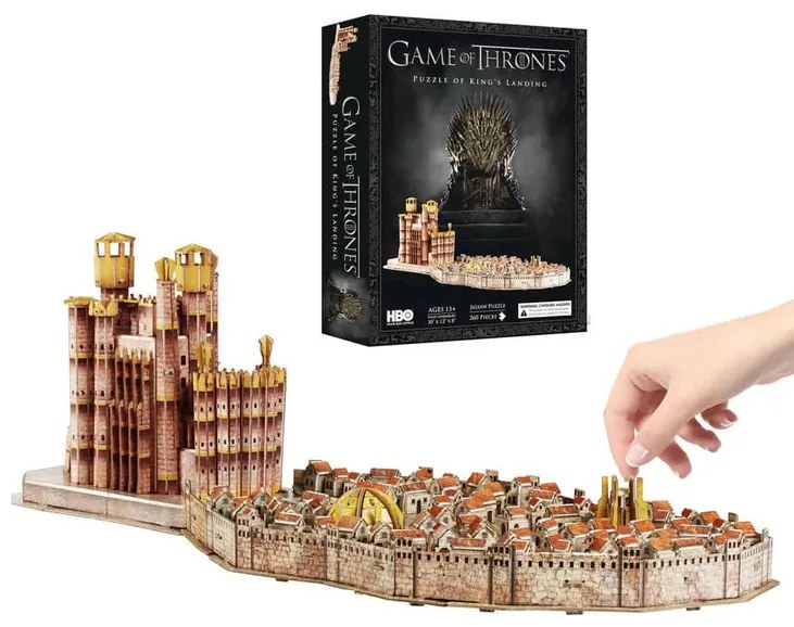 Παζλ Game of Thrones - Kings Landing 4D Cityscape