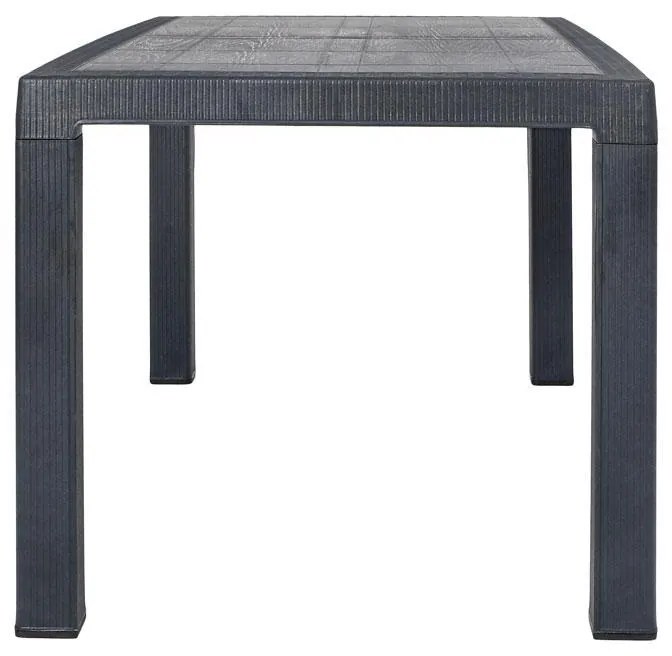 Τραπέζι Baltic Fylliana Ανθρακί 120x70x75 εκ. 120x70x75 εκ.