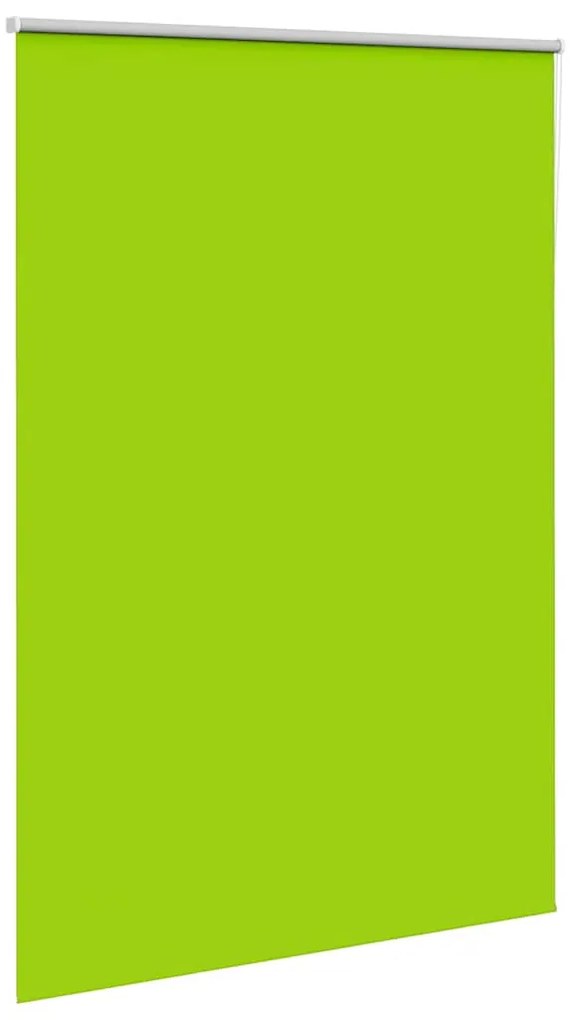 vidaXL Roller Blind Blackout φύλλα πράσινα 165x230 cm Πλάτος υφάσματος