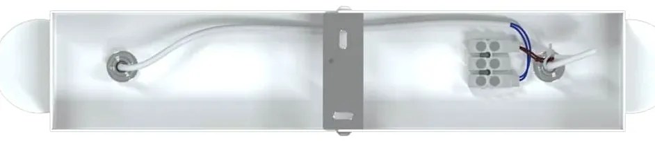 vidaXL Σποτ οροφής Λευκό 26 x 6.5 x 11.5 εκ Ατσάλι