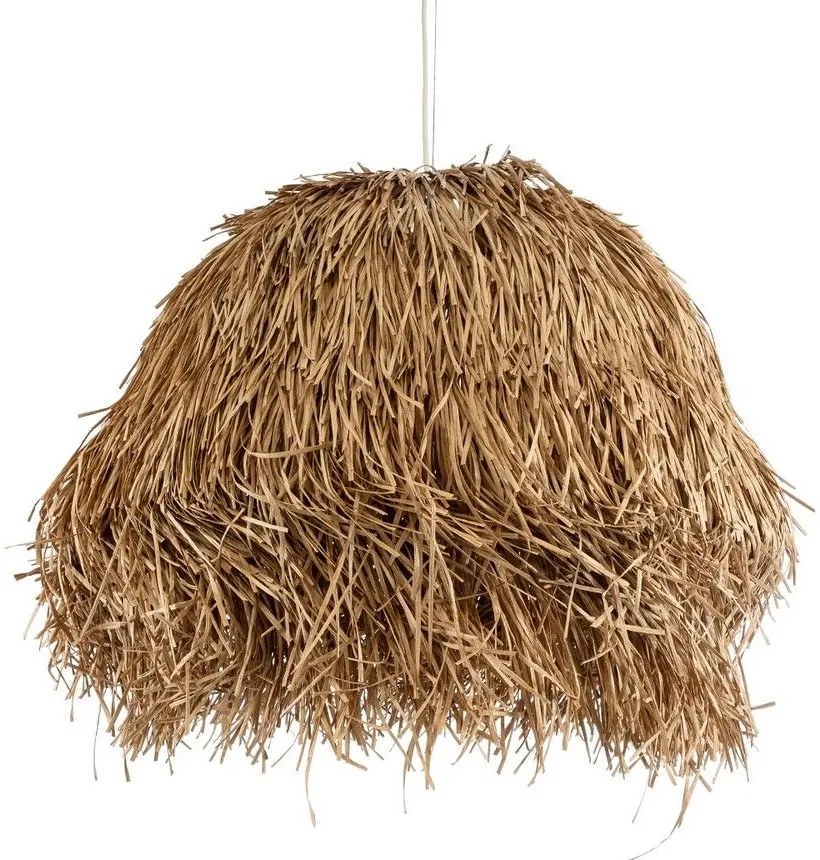 Φωτιστικό Οροφής Κρεμαστό Guadeloupe 02158 Boho 1xE27 IP20 80x60cm Beige GloboStar