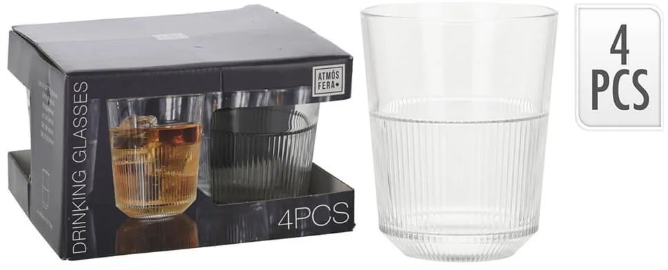 Σετ Ποτήρια Atmos Fera χωρητικότητας 320ml - 4 τεμάχια