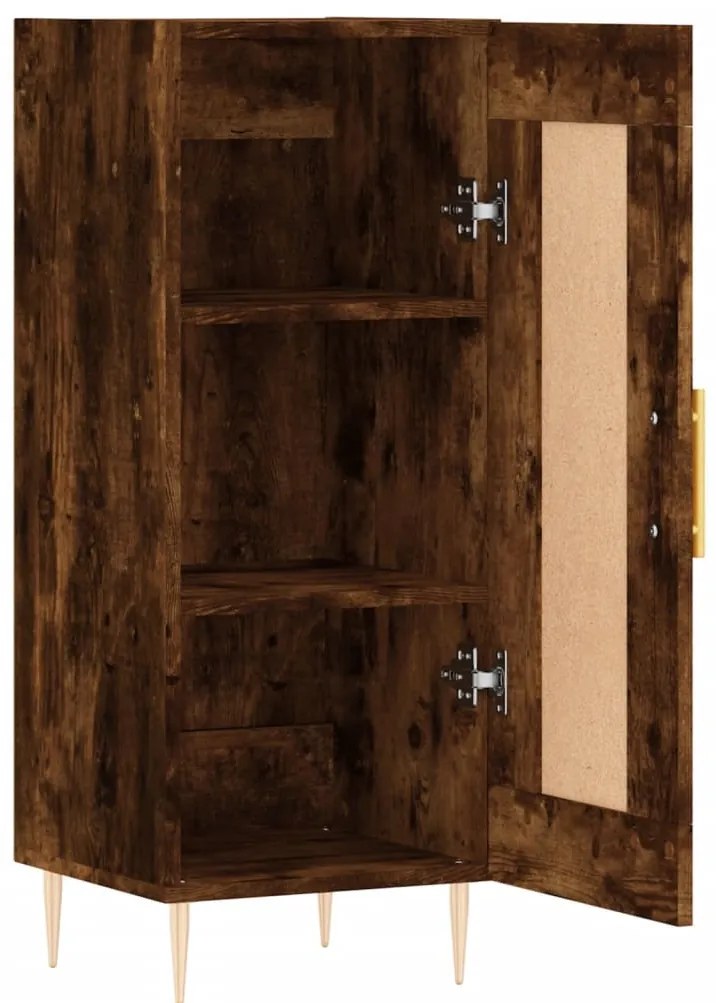 vidaXL Ντουλάπι Καπνιστή Δρυς 34,5 x 34 x 90 εκ. Επεξεργασμένο Ξύλο