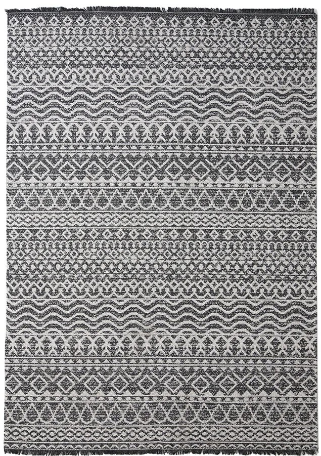 Χαλί Casa Cotton BLACK 22077 Royal Carpet - 157 x 230 cm - 16CAS22077.157230 - 16CAS22077.157230