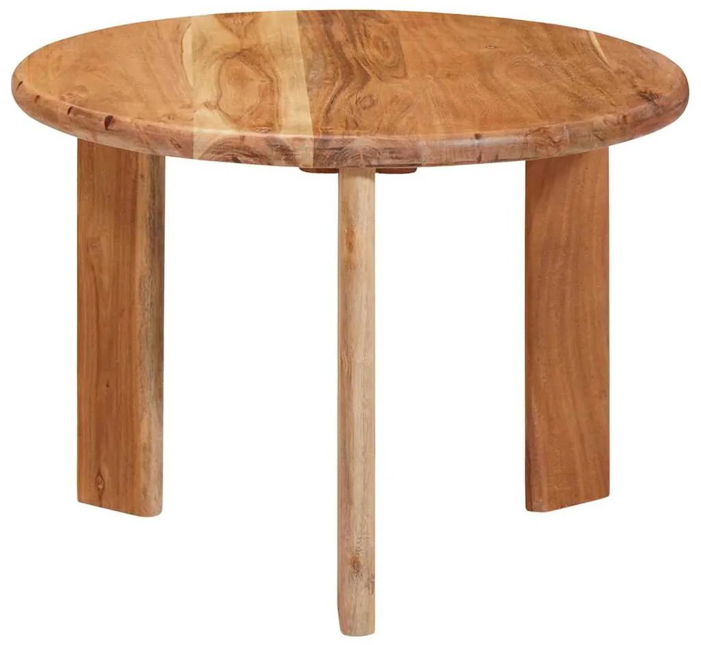 vidaXL Τραπεζάκια Καφέ Στερεών 2 pcs Καφέ Στερεό Ξύλο Ακακίας