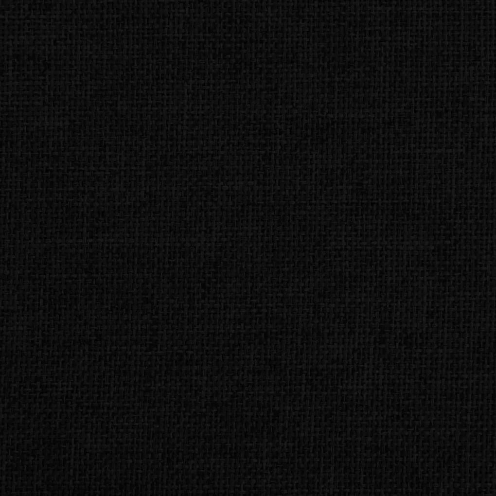 vidaXL Κρεβάτι Σκύλου Μαύρο 70 x 52 x 30 εκ. Υφασμάτινο