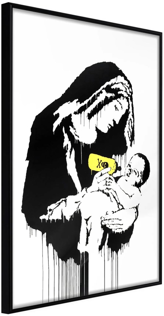 Αφίσα - Banksy: Toxic Mary - 30x45 - Μαύρο - Χωρίς πασπαρτού