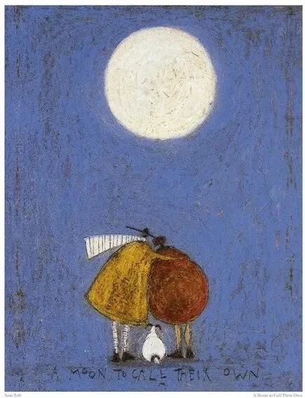 Εκτύπωση έργου τέχνης Sam Toft - A Moon To Call Their Own, Sam Toft, (30 x 40 cm)