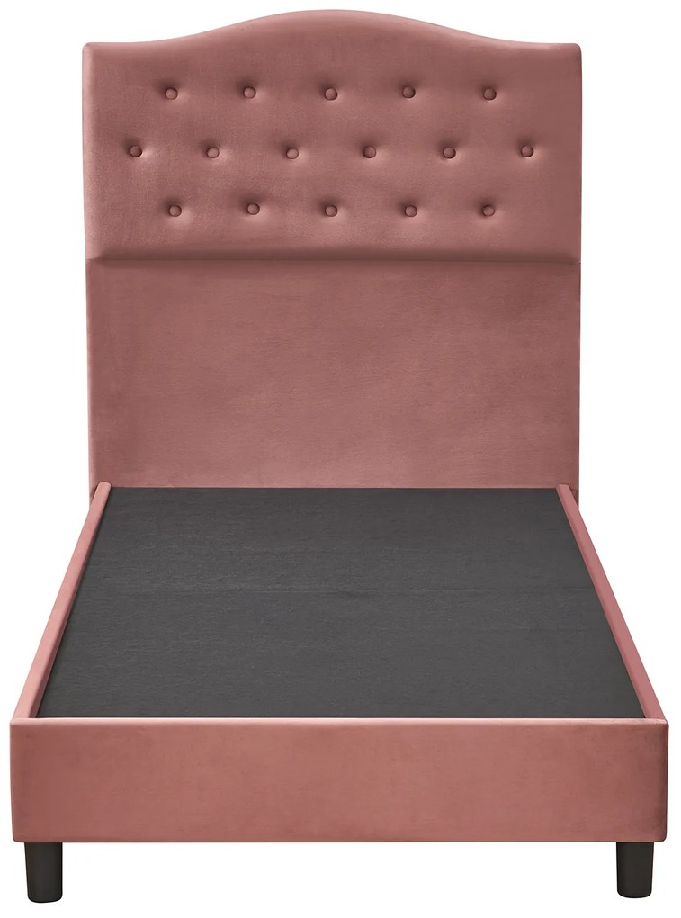 Κρεβάτι Μονό ArteLibre JUNIPER Σάπιο Μήλο Ύφασμα Για Στρώμα 90x200cm