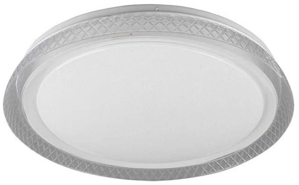 Φωτιστικό Οροφής - Πλαφονιέρα Heracles R62371100 18W Led Φ38cm 5cm White RL Lighting Πλαστικό