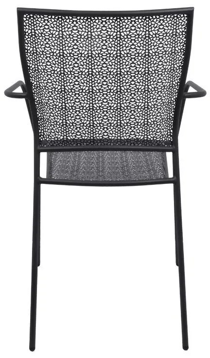 Καρέκλα 88801 Fylliana Μεταλλική Γκρί 56x56x89 εκ. 56x56x89 εκ.