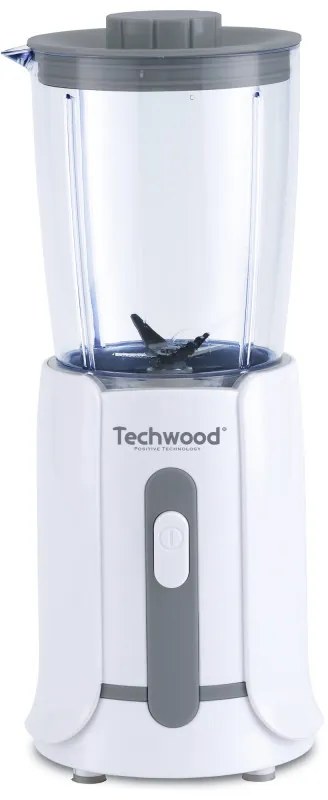 Προϊόν με ανοιχτή συσκευασία: Μπλέντερ Techwood TBL-201, 300W, 0,5 l., Λεπίδες από ανοξείδωτο ατσάλι, Λευκό