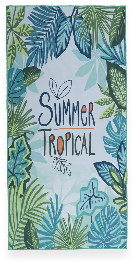 Πετσέτα Θαλάσσης Microfiber (75x150) Nef-Nef Homeware Summer Tropical