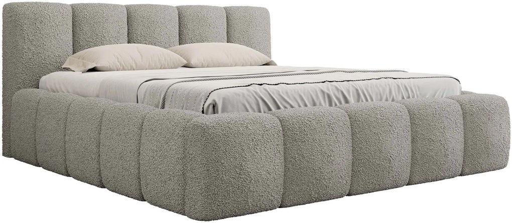 Επενδυμένο κρεβάτι Kevson-Gkri-140 x 200 - 222.00Χ160.00Χ71.00cm
