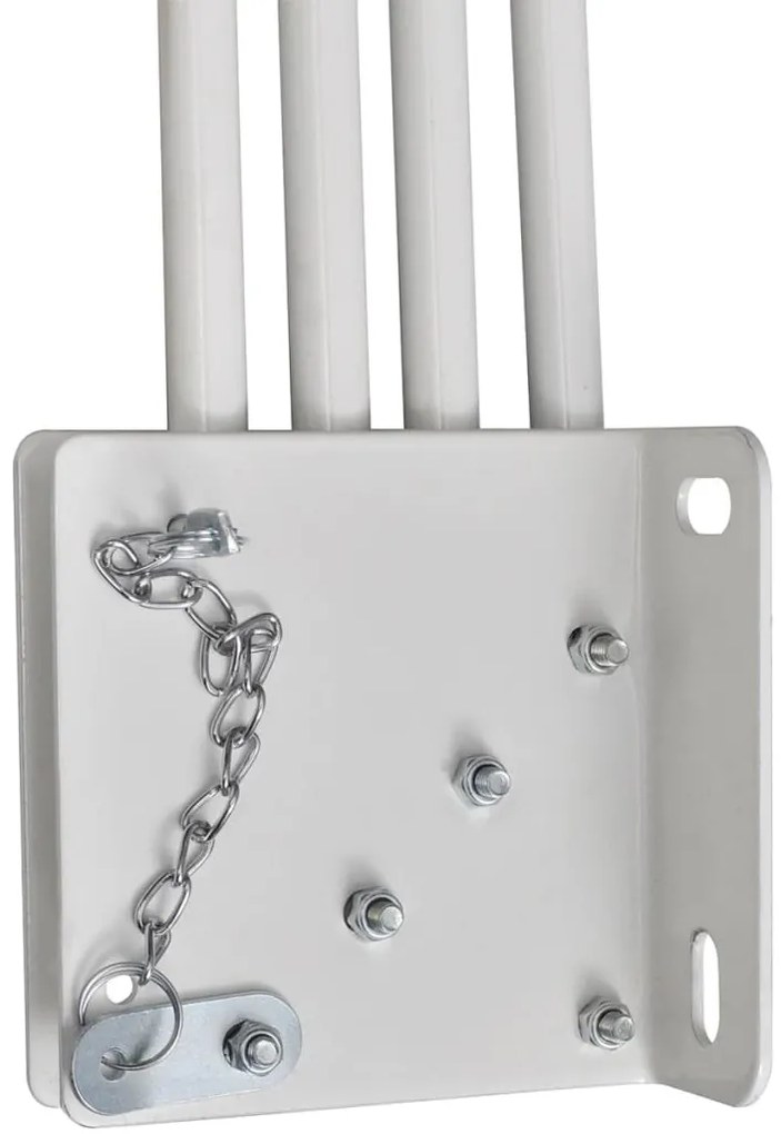 vidaXL Σκίαστρο Βεράντας Πλαϊνό Πτυσσόμενο Γκρι 140 x 140 εκ.