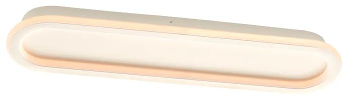 ΟΡΟΦΗΣ ΦΩΤΙΣΤΙΚΟ LED 36W DIM 3000K 2700LM SOLO ΜΕΤΑΛΛΙΚΟ ΛΕΥΚΟ IP20 57X14X6CM - 21W - 50W - BR20LEDC57WHD