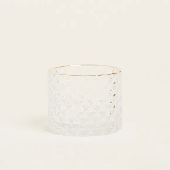 Beauty Home ΚΗΡΟΠΗΓΙΟ ΑΝΑΓΛΥΦΟ ΜΕ ΧΡΥΣΟ ΣΤΟΜΙΟ Ø7×5,5cm