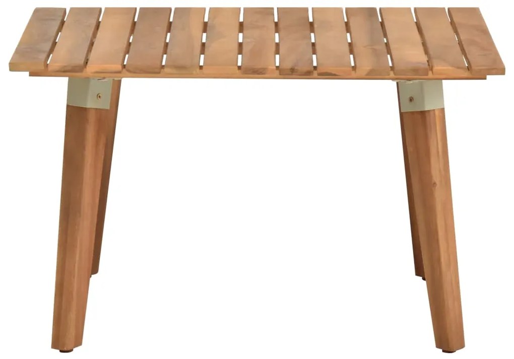 vidaXL Τραπεζάκι Σαλονιού Κήπου 60 x 60 x 36 εκ. Μασίφ Ξύλο Ακακίας