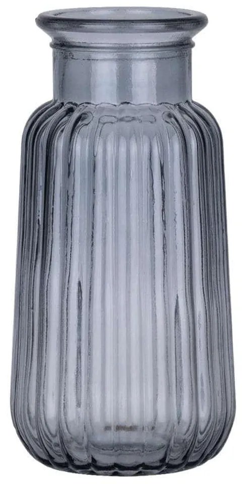 Βάζο Layla 35601 Φ11x22cm Grey GloboStar Glass