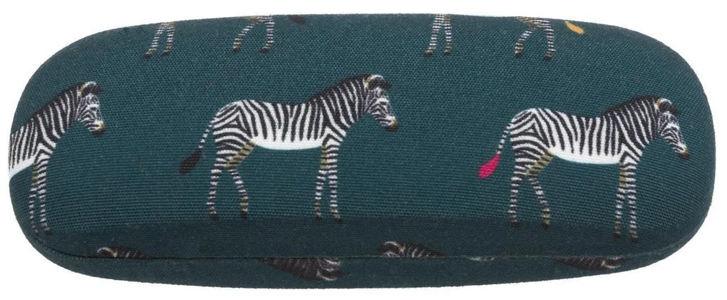 ΘΗΚΗ ΓΥΑΛΙΩΝ ΜΕ ΕΠΕΝΔΥΣΗ 16x5.5cm SOPHIE ALLPORT - HARD CASE ZEBRA